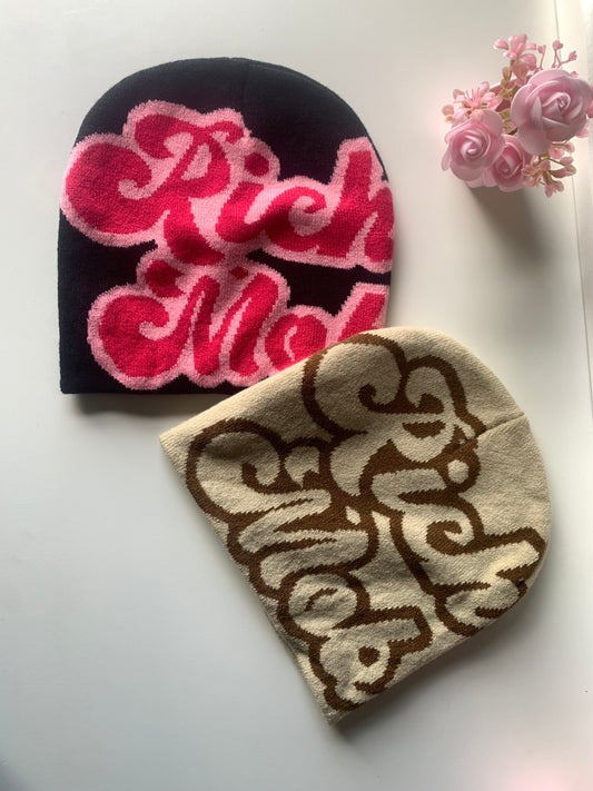 Rich Mob Knitted Beanie Hat